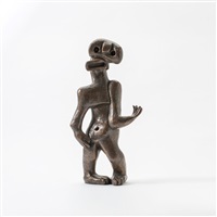 Hommage Henry Moore (L'homme avec laye bouche)