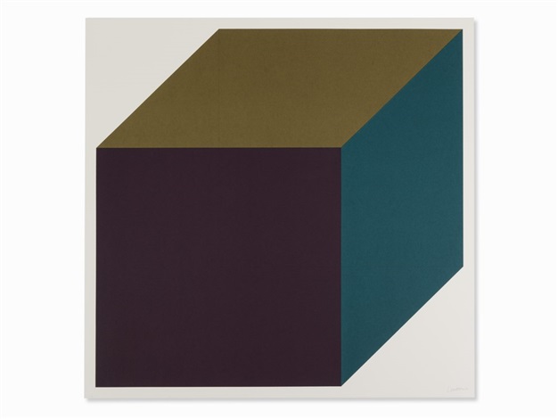 forms derived from a cube pl 1 by sol lewitt on artnet