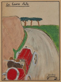 la course auto by andré devambez