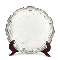 English sterling silver dish, 1961