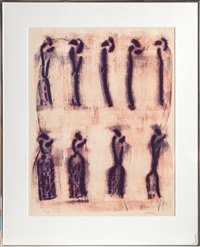 Fils Noir sur le Rouge, 1970