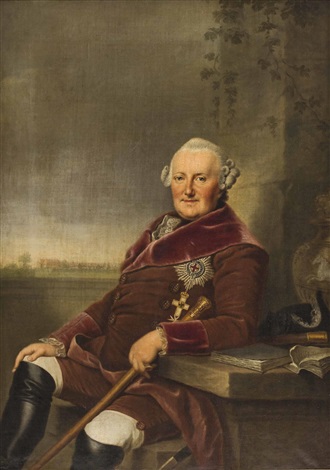 Herzog Ferdinand von BraunschweigWolfenbüttel 17211792 by Johann