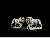 Medici lions (pair), 1800–1825