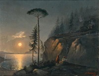 Mondnacht am See, 1867