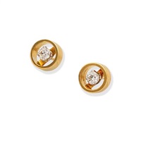 GILLIAN PACKARD: DIAMOND EARSTUDS, 1973, 1973 GILLIAN PACKARD: DIAMOND EARSTUDS, 1973, 1973