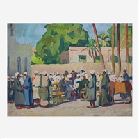 Arab Café (Biskra), 1910