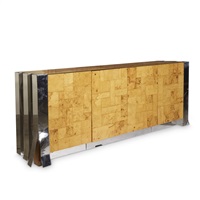 Paul Evans Cityscape Credenza Cabinet By Paul Evans On Artnet