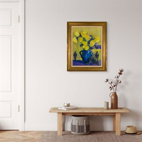 yellow tulips by jane peterson