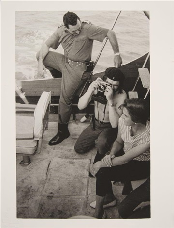 Che Guevara Fidel Castro Ernest Hemingway Marlin Fishing Contest Cuba By Alberto Korda On Artnet