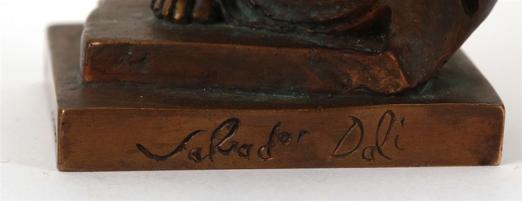 Salvador Dali Venus De Milo With Drawers Bronze Sculpture By