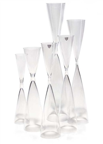 Hourglass Vases Set Of 6 By Ingeborg Lundin On Artnet