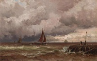 Showery Day, Coast of Holland