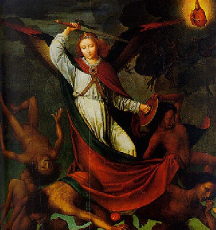 Saint Michael, the archangel by Gerard David