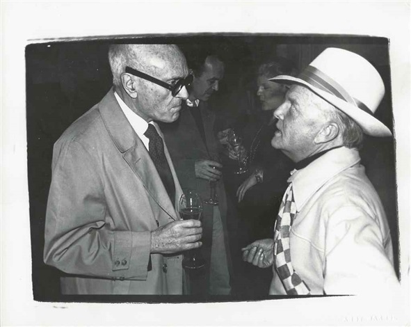 Philip Johnson And Truman Capote By Andy Warhol On Artnet