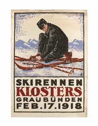 Skirennen klosters, 1918