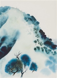Trees in Landscape, 1968