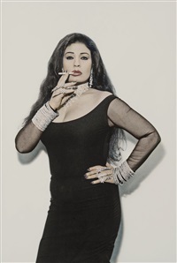 Fifi with Cigarette in Her Mouth, Cairo, 2000 Fifi with Cigarette in Her Mouth, Cairo, 2000