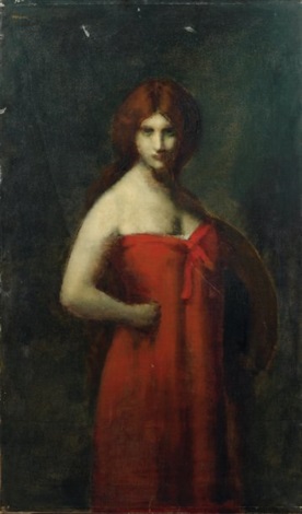 robe rouge empire