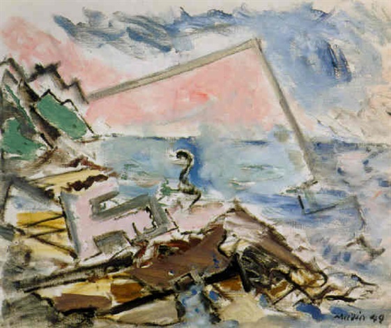 morning scene sea and