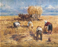 La recogida del trigo, 1981, 1981
