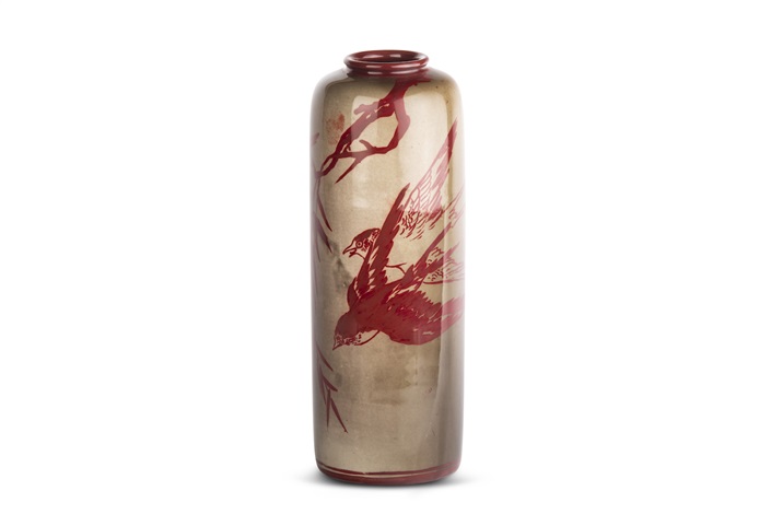 A Rare Bernard Moore Flambe Vase By Bernard Moore On Artnet
