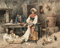 Peasant family