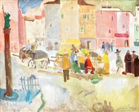 Italian Town Square
