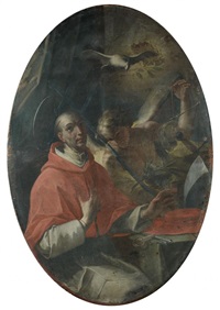 Saint Grégoire le Grand, saint Hugues d'Avalon,... Saint Grégoire le Grand, saint Hugues d'Avalon,...
