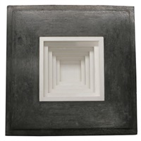 Inset wall piece with stepped white..., 1988–1989 Inset wall piece with stepped white..., 1988–1989