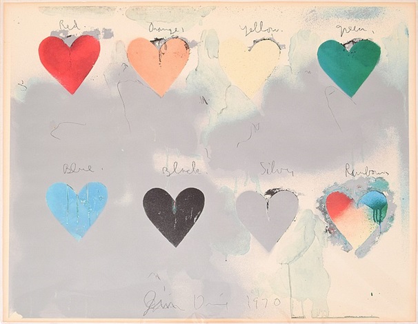 jim dine hearts