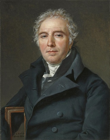 Portrait Of Ramel De Nogaret By Jacques Louis David Portrait Of Ramel De Nogaret By Jacques Louis David
