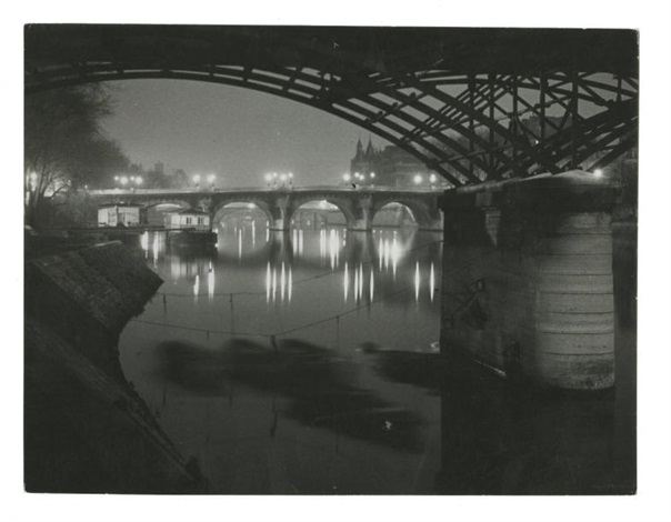 Paris De Nuit Pont Des Arts By Brassai On Artnet