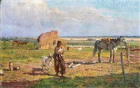 Al pascolo, 1925
