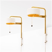 A pair of wall lights model A pair of wall lights model