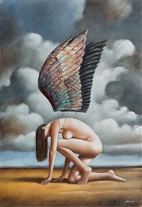 rafal-olbinski-birth-to-dancing-star-ii.