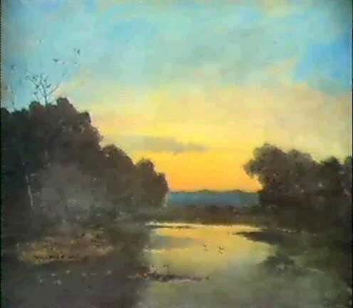 Palude Al Tramonto By Luigi Bertelli On Artnet