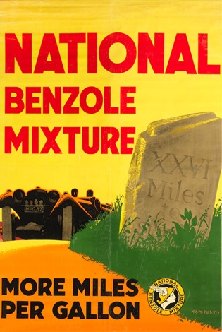 National Benzole Mixture More Miles Per Gallon By Tom Purvis On Artnet National Benzole Mixture More Miles Per Gallon By Tom Purvis