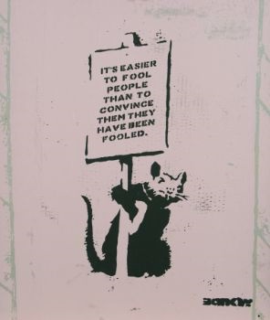 It S Easier To Fool Its Easier To Fool People By Stot21Stcplanb On Artnet