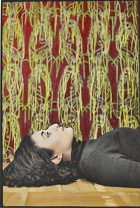 Ghada with Canvas Behind, New York, 2002, 2002 Ghada with Canvas Behind, New York, 2002, 2002