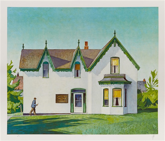 A J Casson The Group Of Seven Commemorative Anniversary Suite Folio One Oil Paintings By Alfred Joseph Casson On Artnet