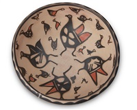 A Santo Domingo polychrome pottery..., 1950–1999