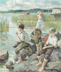 Fishing boys