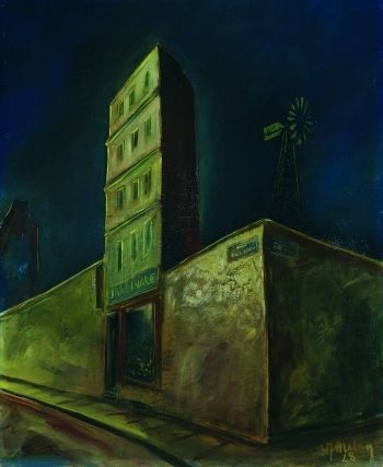 Haus Mit Windrad By Walter Schulz Matan On Artnet
