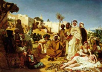 Les marchands d'esclaves au faubourg..., 1841 Les marchands d'esclaves au faubourg..., 1841