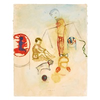 Study for A Walk in the Park I, 1994