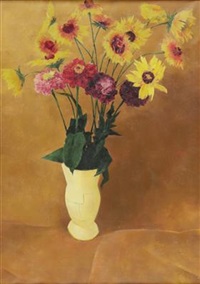 Blumen in einer Vase, 1931