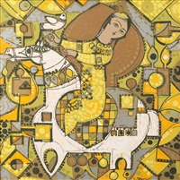 Lady on Horse, 1970–1979