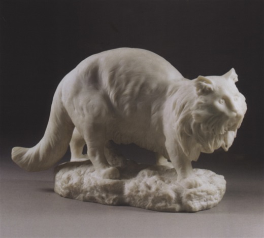 a persian cat by charles emile jonchery on artnet