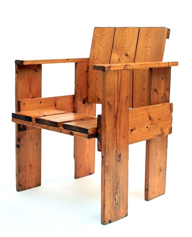 An Albatros Crate Chair By Gerrit Rietveld On Artnet