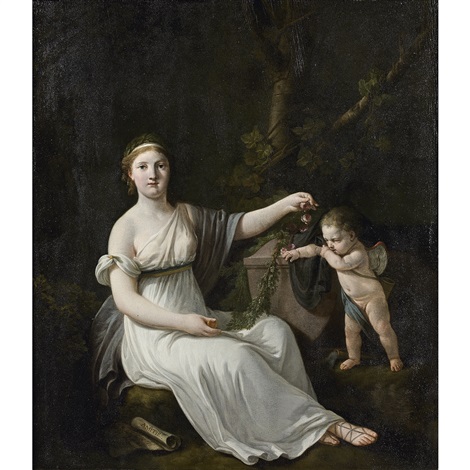 LA MELANCOLIE by Jean Jacques François le Barbier on artnet
